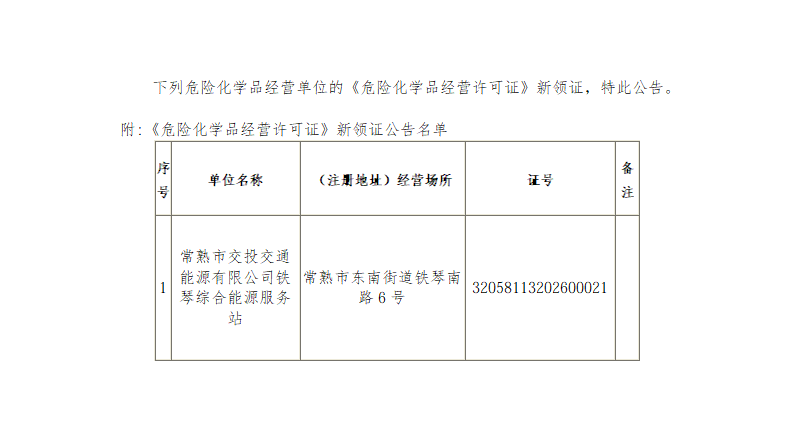《危險化學品經(jīng)營許可證》新領證公告20260319_01.png